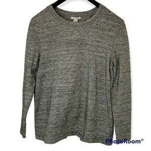 Daily Ritual Women's Charcoal Sweater With Open Tie Back Detail Size Medium